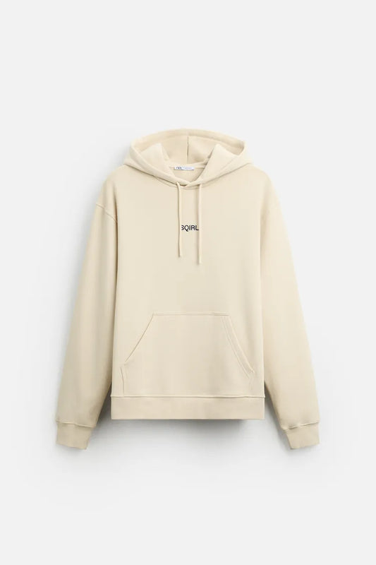 SUDADERA COM CAPUCHA GRÁFICA SQIRL