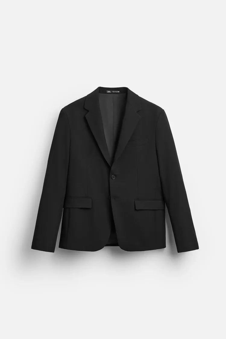 blazer de traje confortável