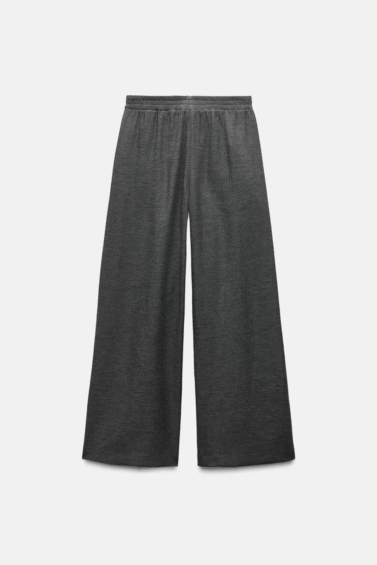 PANTALÃO GRANDE COM CINTURA ELÁSTICA