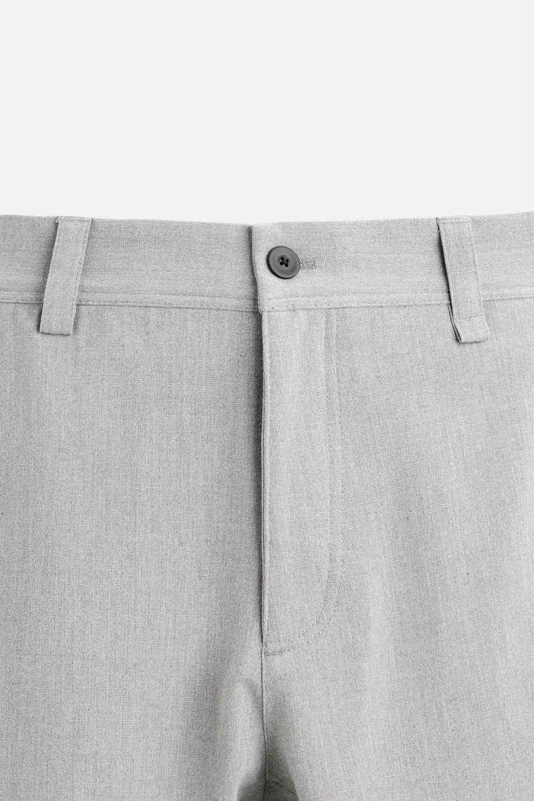 PANTALÃO DE TEXTURA CONFORTÁVEL