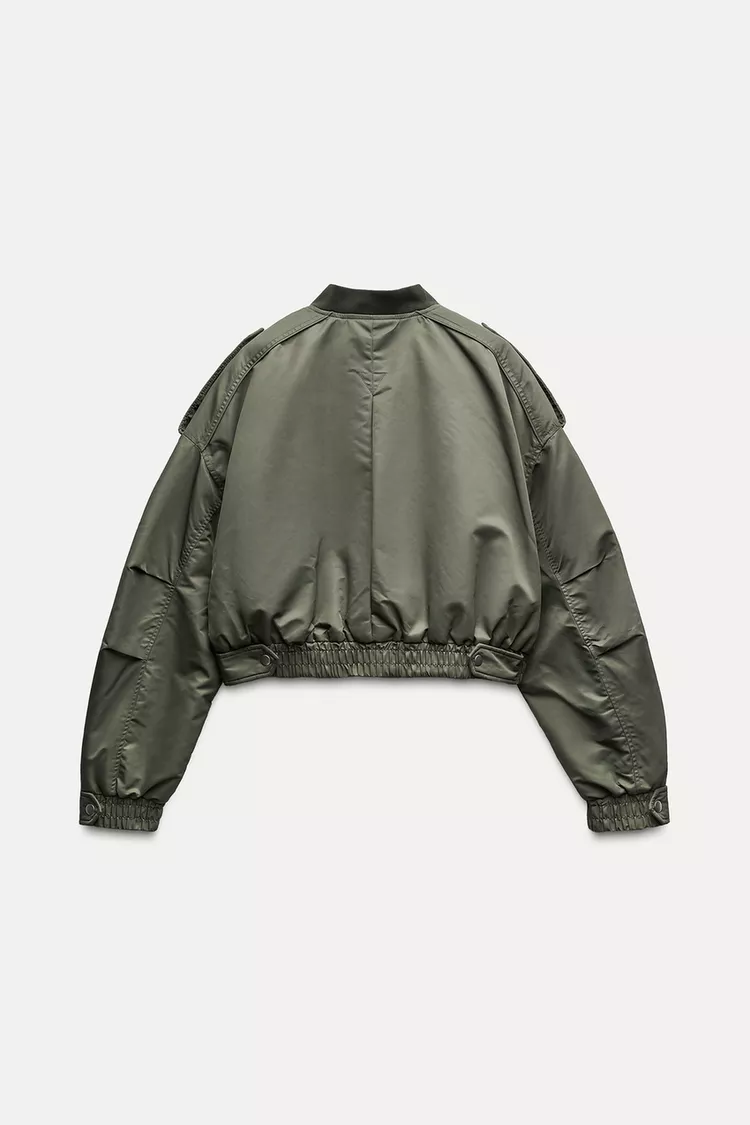 BLOUSON AVIADOR COM BOLSOS